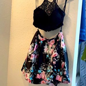 Two piece skirt and top